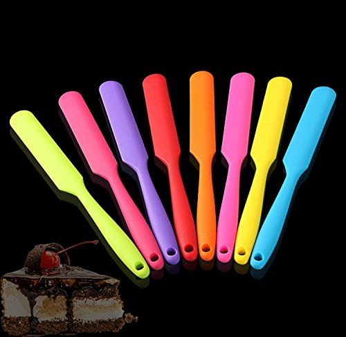 Star-Trade-Inc - Pastry tools silicone baking tools cake scraper chocolate cream scraper long shank silicone shovels E971