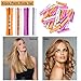 40pcs Perm Rods Set for Natural Hair 4 Sizes Cold Wave Rods Hair Rollers for Women Curling Rods for Long Medium Small Hair Curler Styling DIY Hairdressing Tools（Orange+Beige+Purple+white）