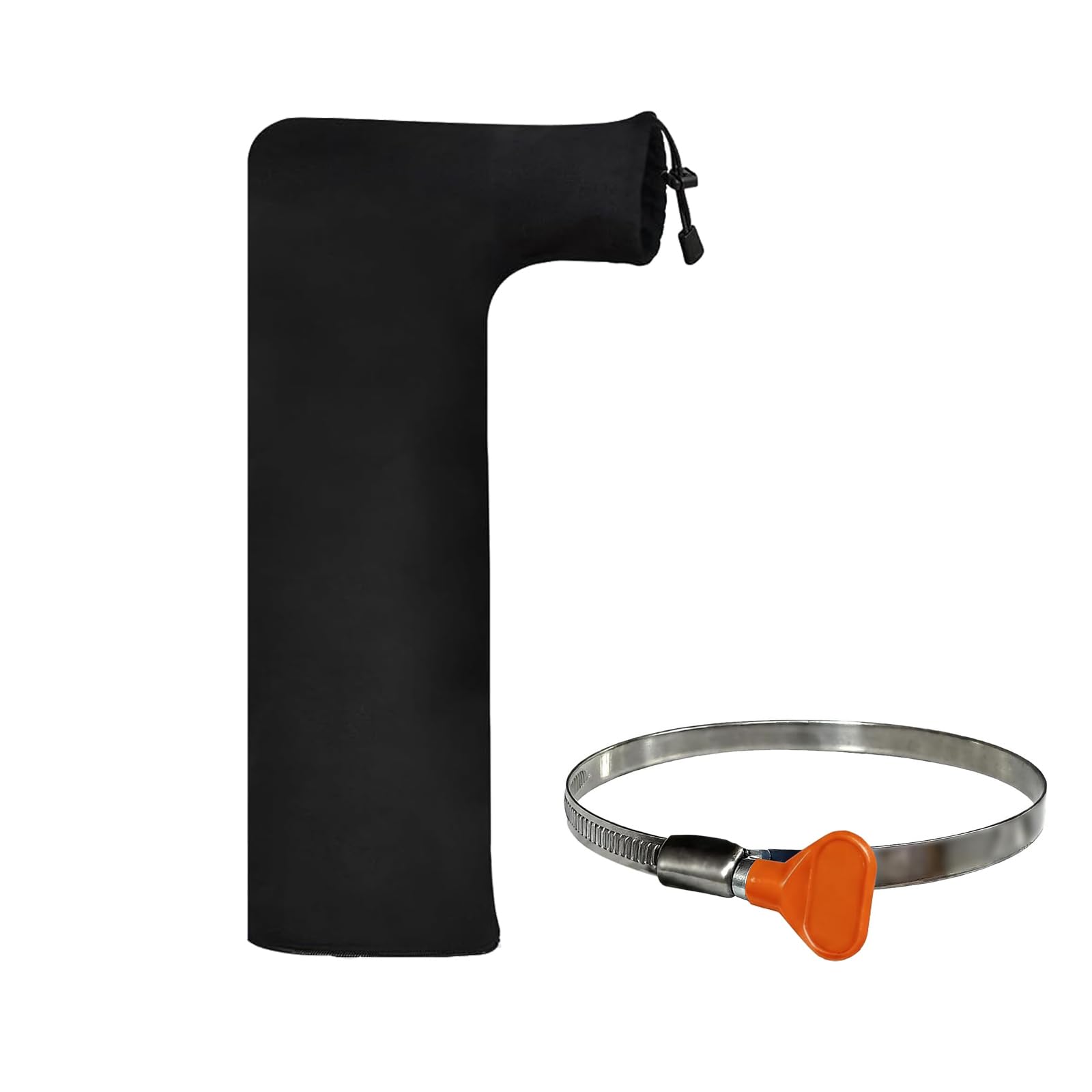 Table Saw Dust Collector Bag Compatible for Dewalt Bosch Ryobi Skilsaw Delta (10" Tablesaws w/ 2.5" Dust Port), Large Capacity, Heavy-Duty Fabric with Secure Straps & Hose Clamps