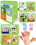 SAYHALO® Busy Board Spielzeug ab 1 2 3 Jahre Junge: Geschenk Junge Mädchen 1-2-3 Jahre Montessori Kinderspielzeug ab 1-3 Baby Vier-Jahreszeiten Busy Book ab 1+ Geburtstagsgeschenk