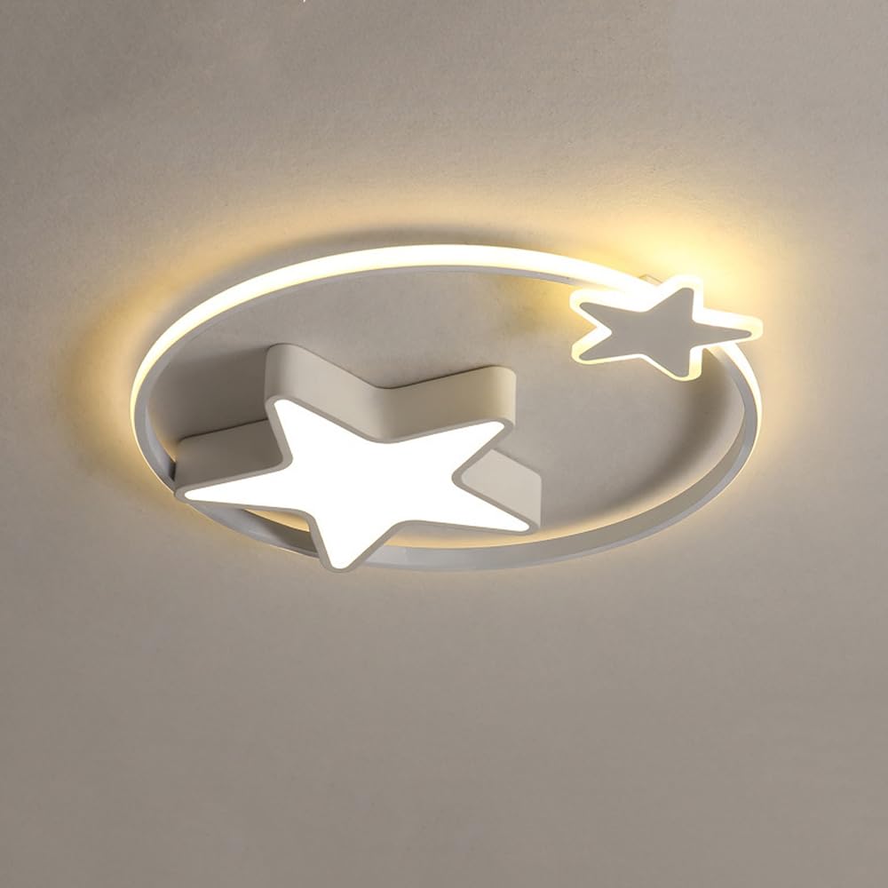 Plafonnier LED chaleureux 36W à économie d'énergie pour espace de jeu enfant