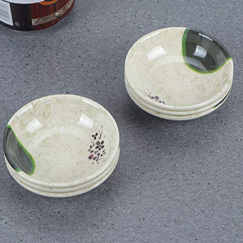 Upkoch 18 Pcs Melamine Sauce Dishes Seasoning Plate Sushi Dipping Bowl Saucers Tray Mini Appetizer Plates Serving Tray For Home Kitchen Restaurant #TOP2