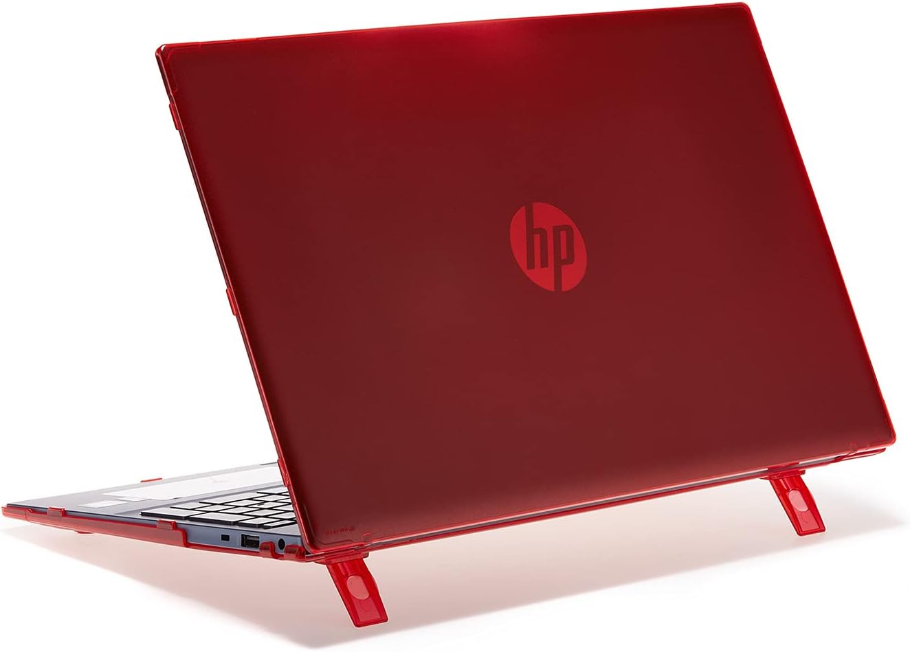 mCover Case Compatible for 2020-2022 15.6" HP Pavilion 15-EGxxxx / 15-EHxxxx Series Notebook PC ONLY (NOT Fitting Any Other HP Pavilion or Envy Series) - Red