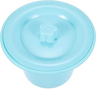 Orinal Portátil para Adultos Tapa Plástico Grueso Resistente Base Antideslizante Color Azul Tianhe Práctico para Personas Mayores Discapacitados y Uso Doméstico