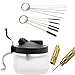 Produktbild Gocheer Professionell 4 Set Airbrush Reinigungsset,mit 5 Reinigungsbürsten, 5 Reinigungsnadeln, Reamer,Airbrush-Reinigungstopf Airbrush Reiniger