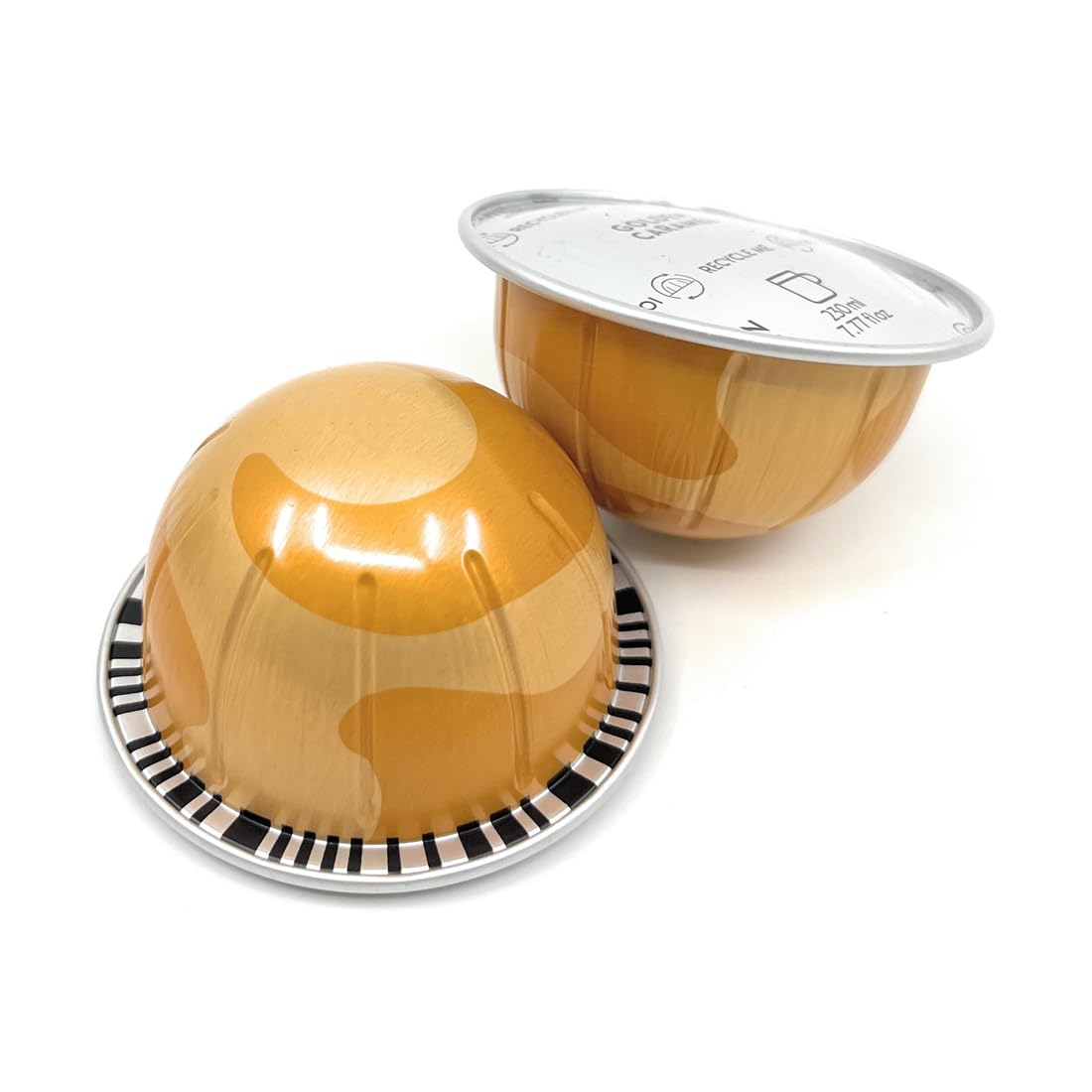 Golden Caramel Coffee Pods, Coffee & Espresso Capsules Pods, Brews 230ml / 7.77 Ounce- 10 pods, Pack of 1 (10, Golden Caramel)