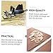 OSALADI Wood Plates 100pcs Wood Carving Pieces Plate Woodworking Biscuit Joint Wood Board Docking Tool Wood Biscuit Connection Board Joiner Biscuit Tool Plywood Piece Stitching