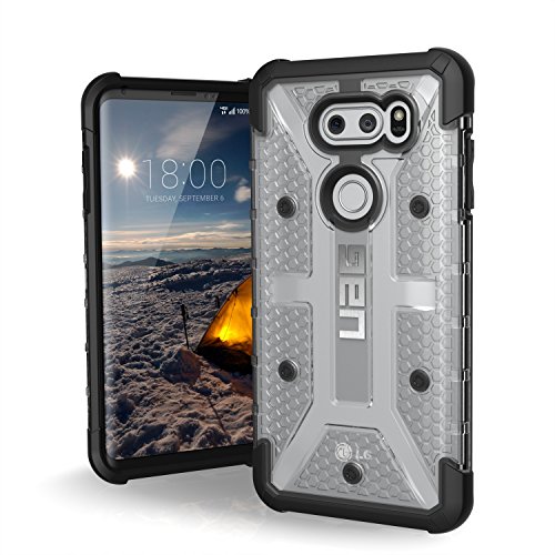 URBAN ARMOR GEAR [UAG] LG V30 Plasma Feather-Light Rugged [Ice] Military Drop Tested Phone Case