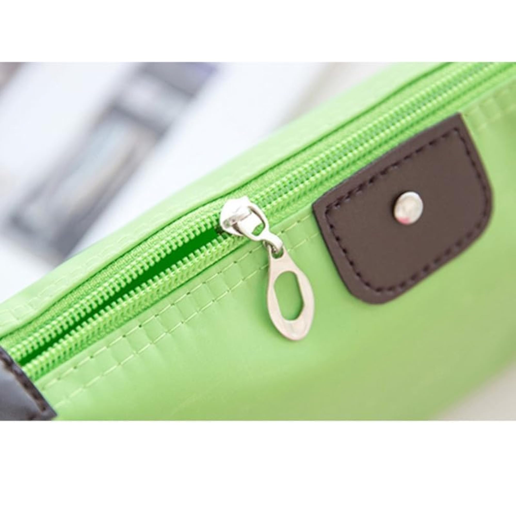 Folding Makeup Pouch for Travel with Zipper