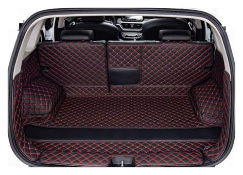 Tappetino Per Bagagliaio Per Lexus Per NX Serie 200 200T Per NX300 Per NX300h 15-21 Tappetino Vano Carico Accessori Interni Copertura Tappetino Bagagliaio Tappetino Posteriore(Black red1)