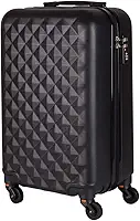 Mala de Bordo em ABS Com 4 Rodas 360 - Roncalli Alemanha Cor:Preto