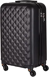 Mala de Bordo em ABS Com 4 Rodas 360 - Roncalli Alemanha Cor:Preto