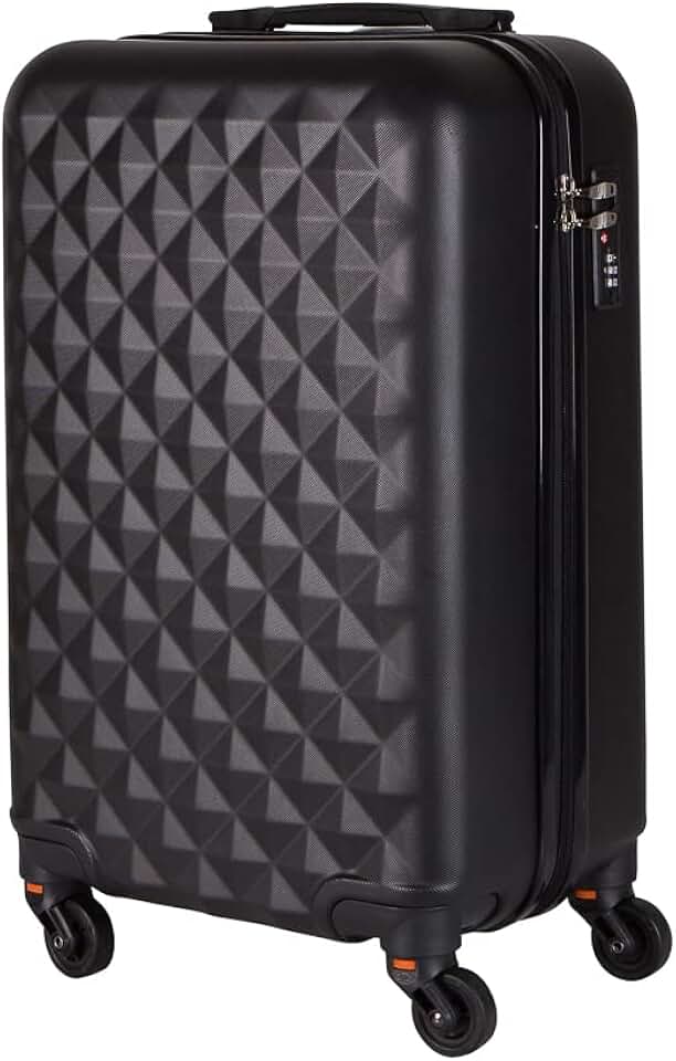 Mala de Bordo em ABS Com 4 Rodas 360 - Roncalli Alemanha Cor:Preto