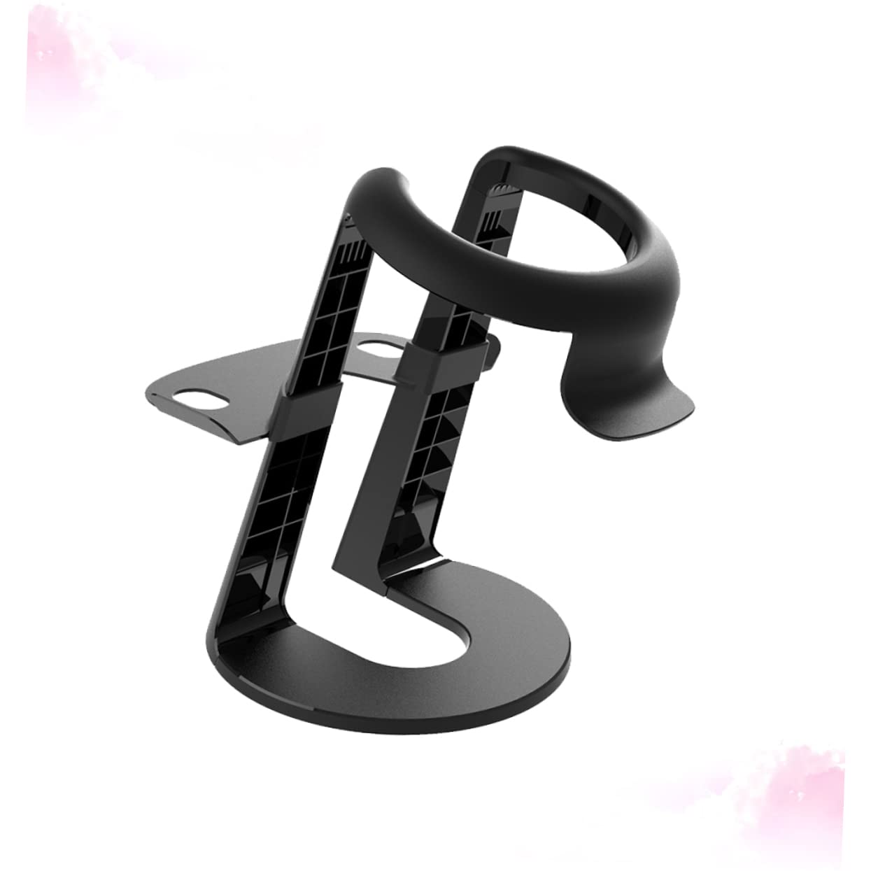 UPKOCH Supporto per Visiera Vr in Plastica Nero Funzione Porta Controller, Facile da Trasportare, per Organizzare Occhiali per Realtà Virtuale in Casa o Ufficio