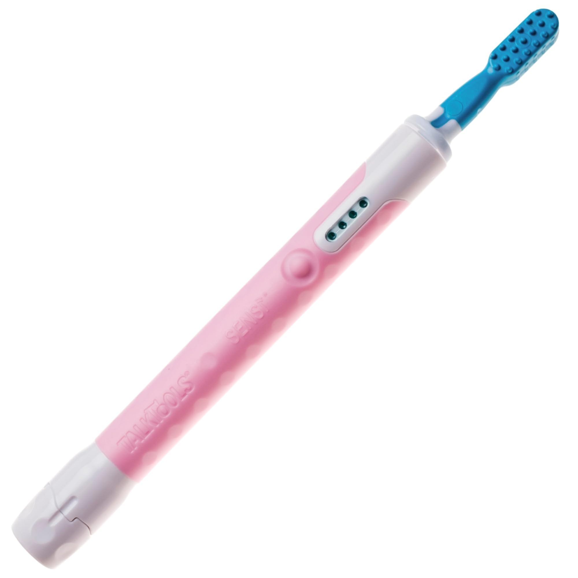 TalkTools Sensi Oral Motor Therapy Essential, outil de vibration sensorielle avec pointe texturée à mâcher pour stimulation buccale, alimentation des enfants et des adultes, parole et développement