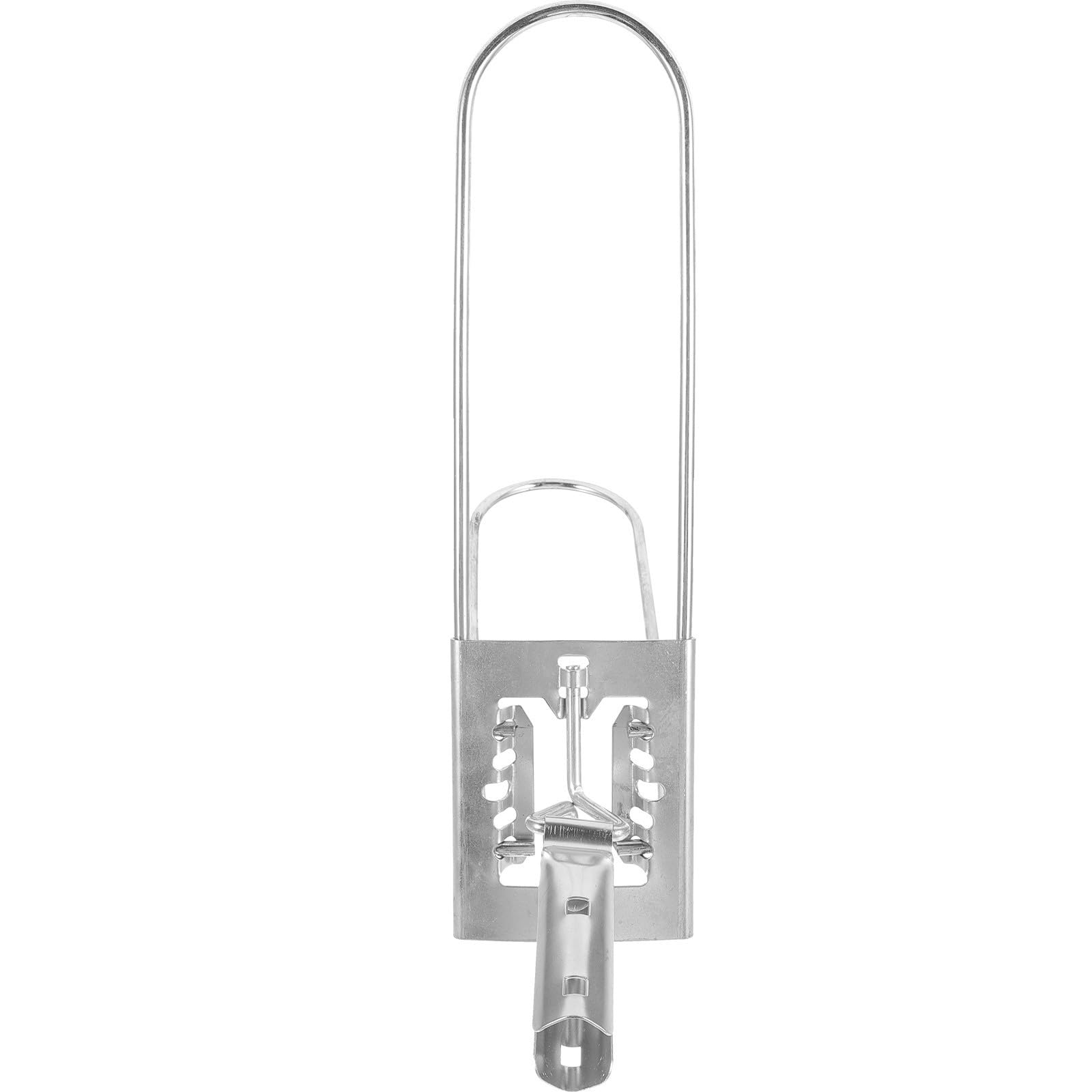 Soporte para fregona comercial plegable con estructura reforzada de acero