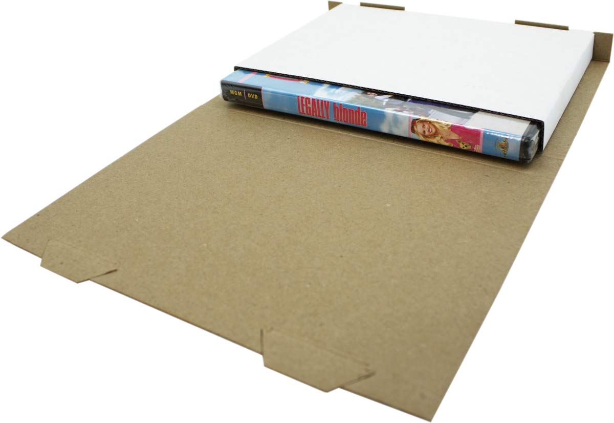Amazon.com: 10 White Fold-Up Cardboard Standard Single DVD Case