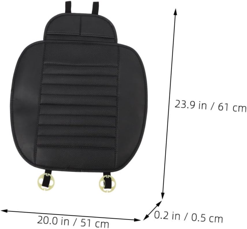 2pcs Front Car Seat Cover Protector Non- Pu Material and Splashproof Automotive Seat Cushion Easy Installation for Suvs and Trucks Strip Design