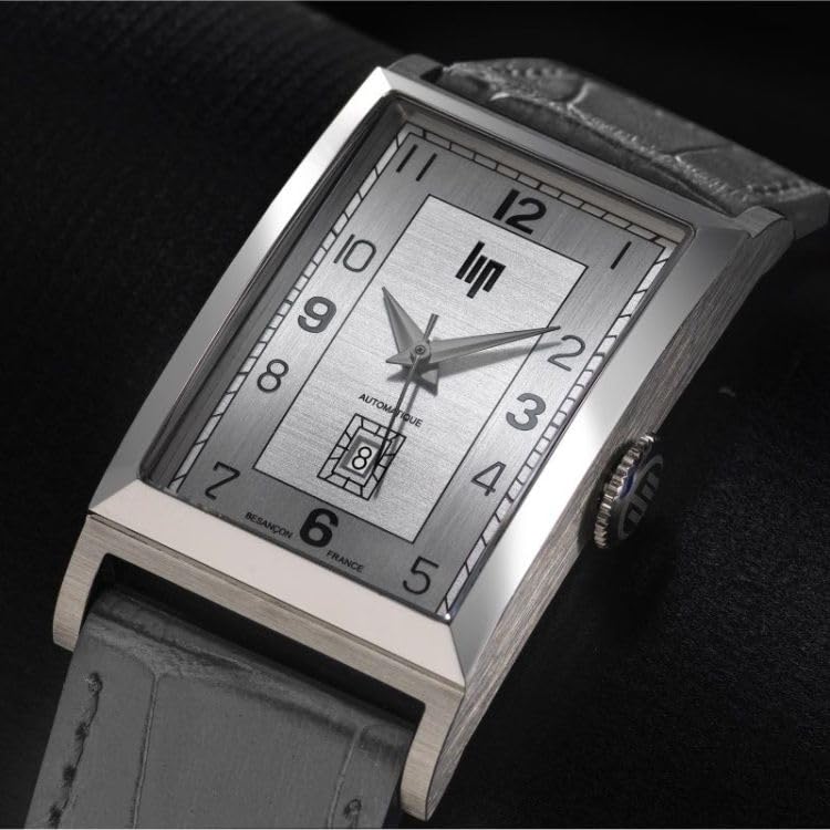 Lip Montre T26 Churchill - Automatique Cuir Gris