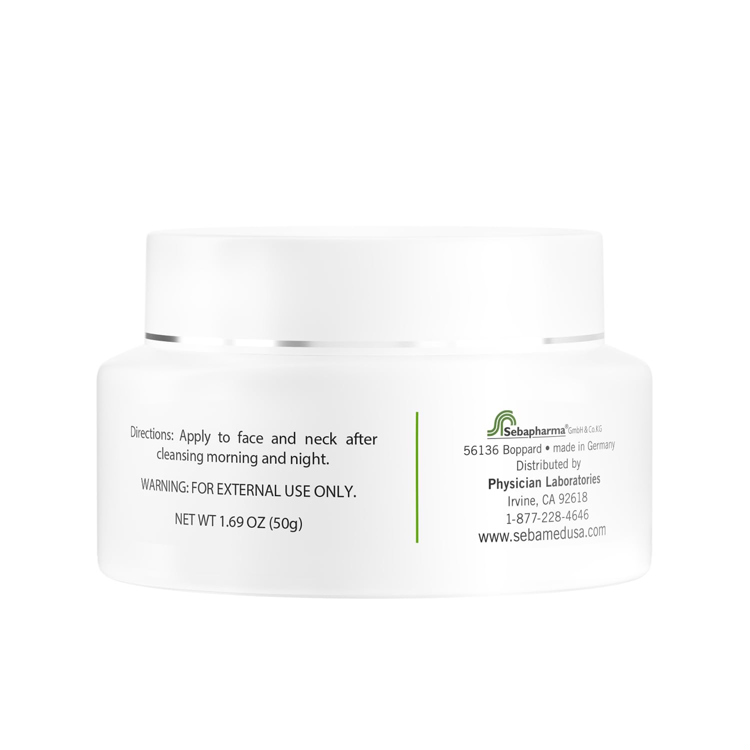 Sebamed Extreme Dry Skin Relief Face Cream 5% Urea. 1.7 Fluid Ounces (50mL) - Image 2