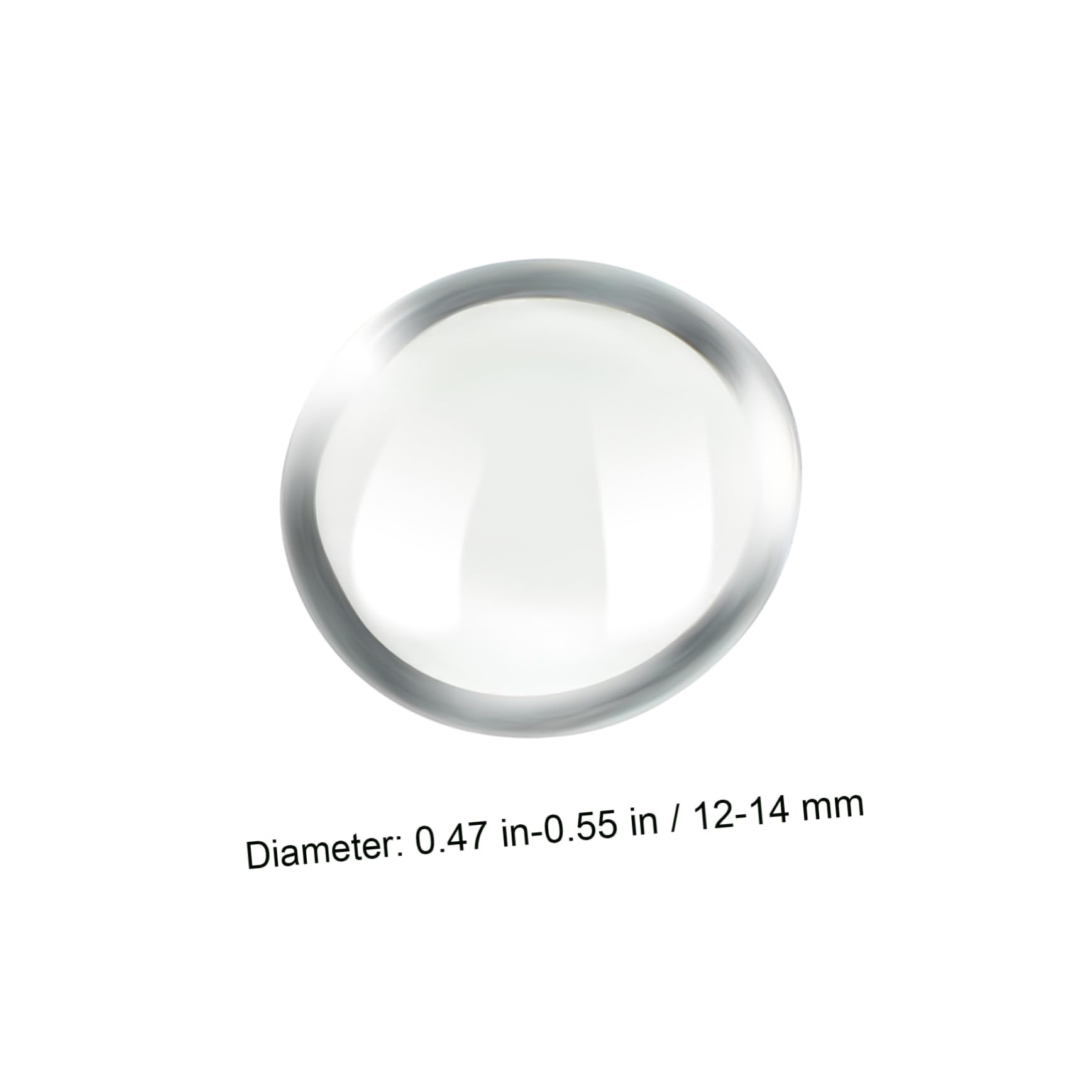 IMIKEYA Billes De Verre De 12 À 14 Mm pour Remplissage De Vase Pierres Perles Pierres De Table Billes pour Vase Perles Artisanales Verre Lisse Quantité Décoration