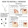 Right Arrange Pegboard Hooks 100-Pack 1in J-Hook - Zinc Plated - Will Not Fall Out - Fits Any Peg Board - Multipurpose - Organize Necklaces, Jewelry, Retail Items, Keys, Craft or Supplies #3