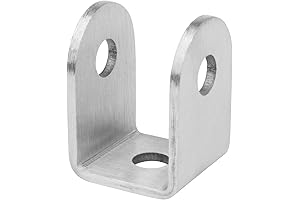 U-Shaped Bracket for Sturdy Installations: U-Bracket 10-Pack with 1" Panel Compatibility