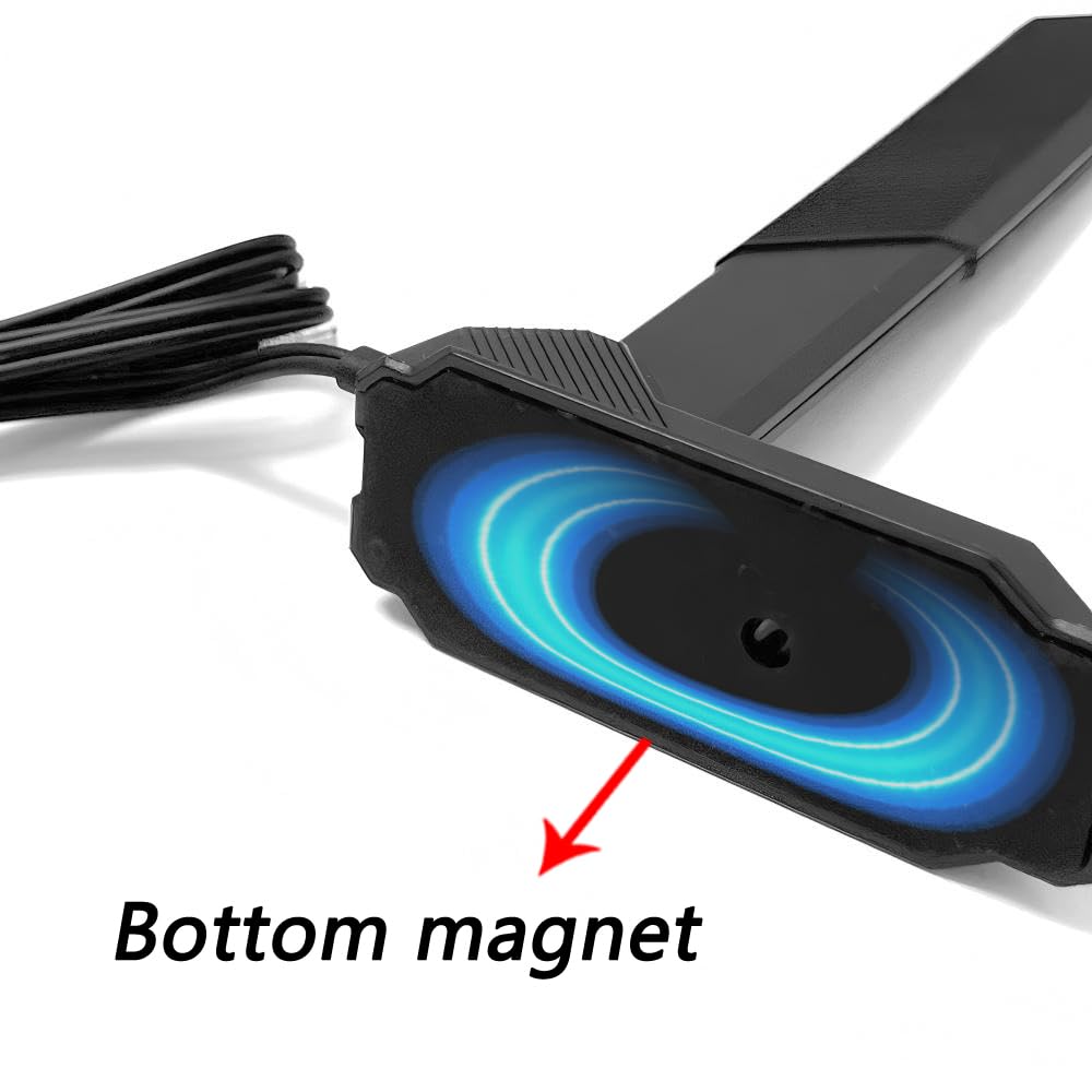 WiFi 7 Tri Band Antenne 2,4 GHz 5 GHz 6 GHz WLAN-Antenne für MSI MEG Z890 Z790 X870E, MPG Z890 Z790 X870E, MAG X870E B860 B850 Z790 Z890, PRO B850-VC Z790-VC B760-VC, Z790 GAMING PLUS (Black)