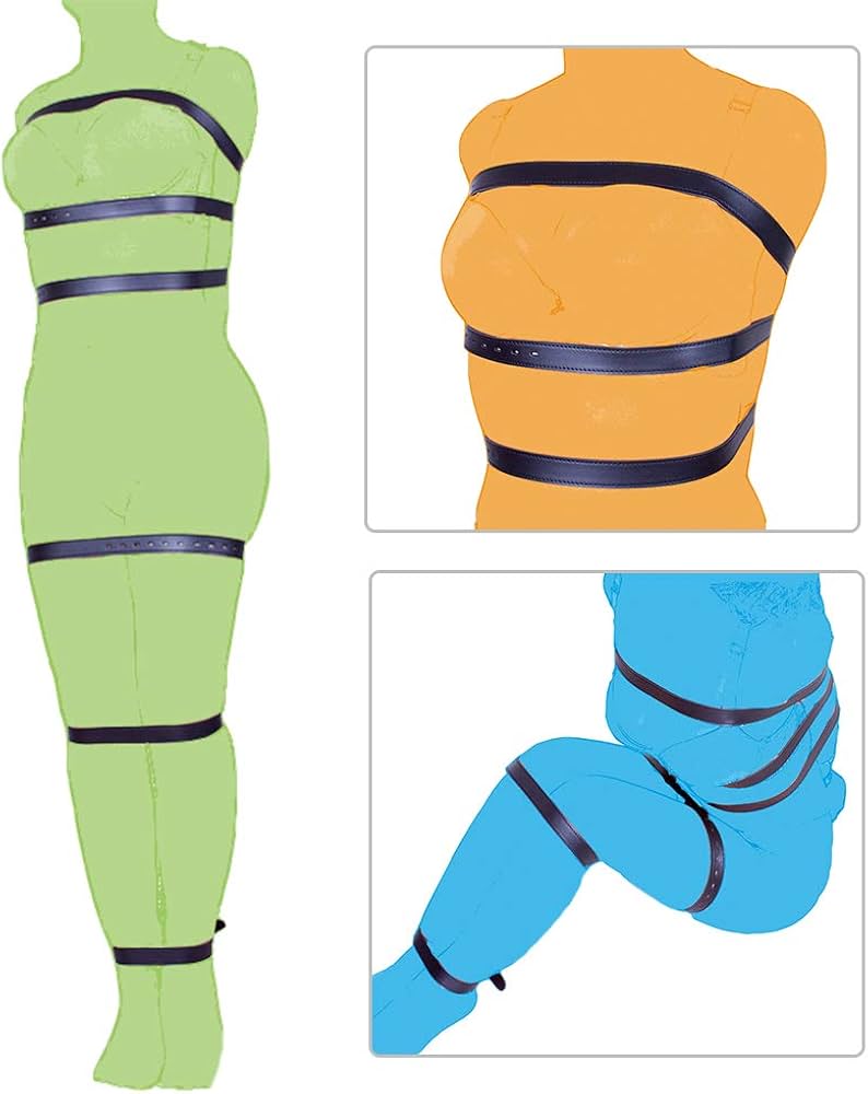 常時アナル栓　ガードル Amazon | SXOVO 7束縛具全身拘束ベルトSM拘束具 ボンテージ コスチューム(黒) | SXOVO | SM