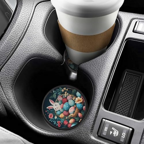 Portavasos para carro 2 pack madera 2.6 pulgadas miniatura 6