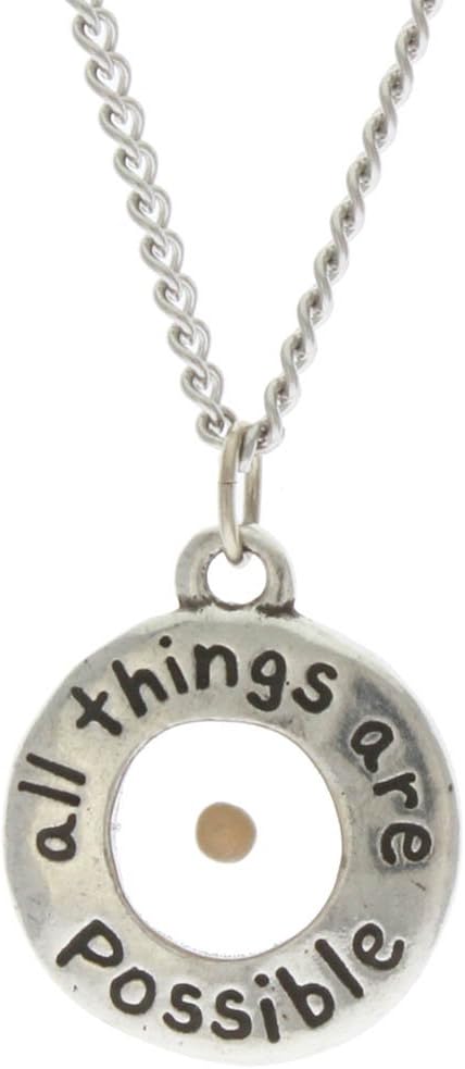 Necklace - Mustard Seed w/18" Chain