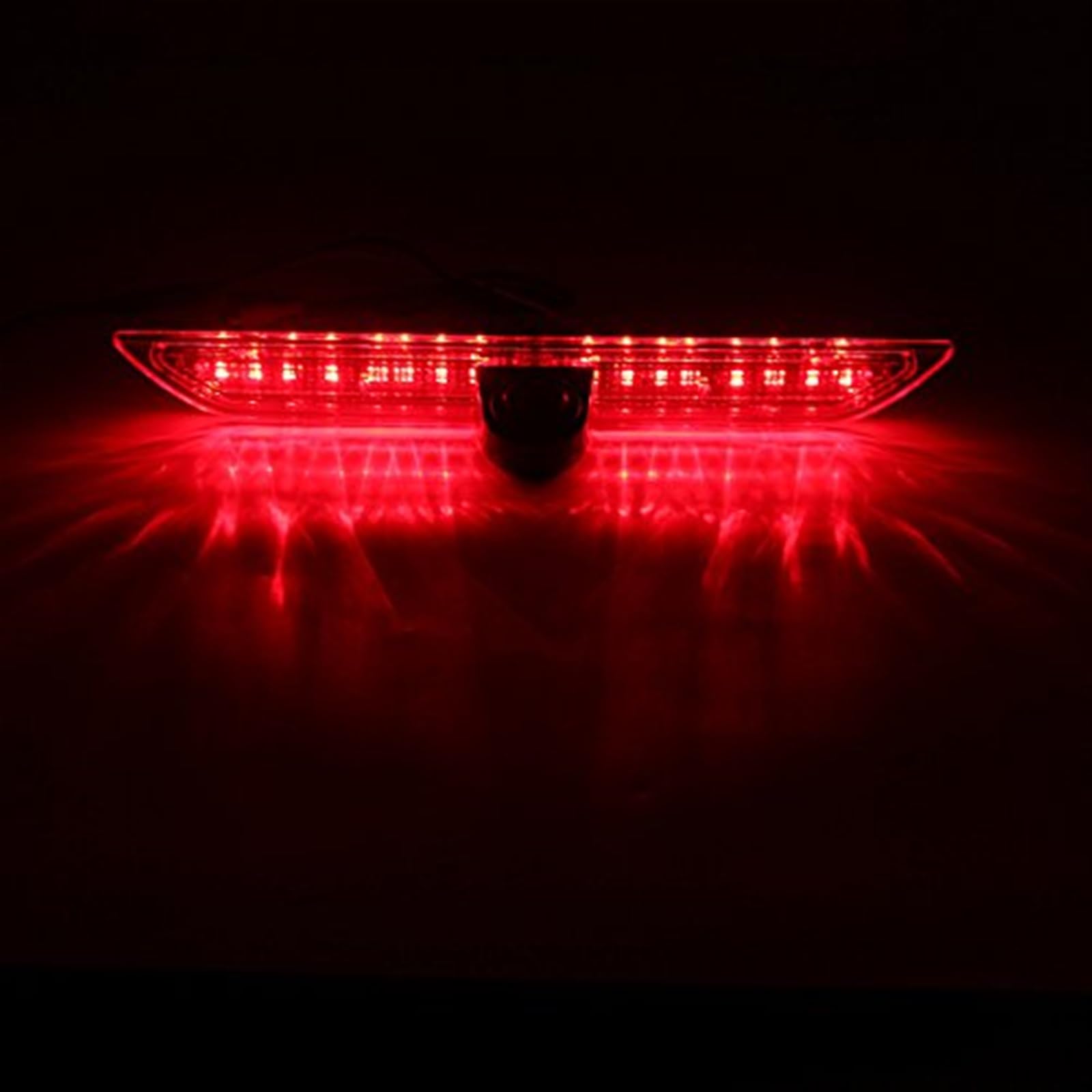 Cámara de visión Trasera con luz de Freno HD 720P y Monitor for Ford, Transit Jumbo, F-150, F250 F350 Transit MK 8 2014-2019 Luz de Freno Cámara de Marcha atrás