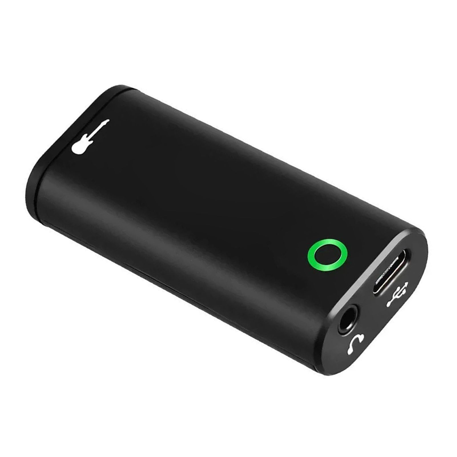 Tosuny Interfaccia Audio per Chitarra, Adattatore di Registrazione USB-C Portatile per IOS per Android, Interfaccia Audio Portatile Plug & Play per Chitarra Elettrica da Basso a Tablet