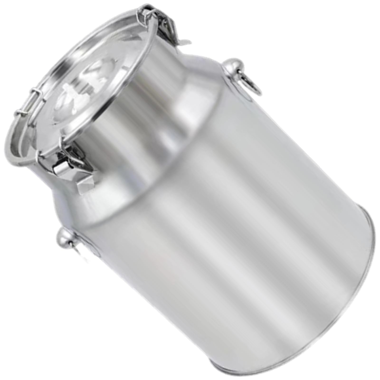 Cubo de leche de acero inoxidable de 10 L para vaca y caballos, accesorios inoxidables para ordeñadora