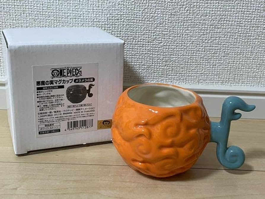 Amazon.co.jp: ワンピース 悪魔の実マグカップ メラメラの実