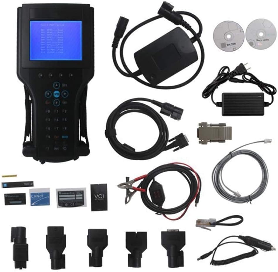 Detector de flash automático OBD2 herramienta de diagnóstico para (software de un modelo para GM Tech2 Tech 2 II), 1998 1999 2000 2001 2002 2003 2004 2005 2006 2007 2008-2012 SAAB
