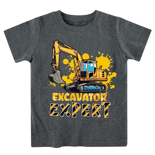 T-shirt manches courtes garçon coton vêtement été enfant 2-6 ans
