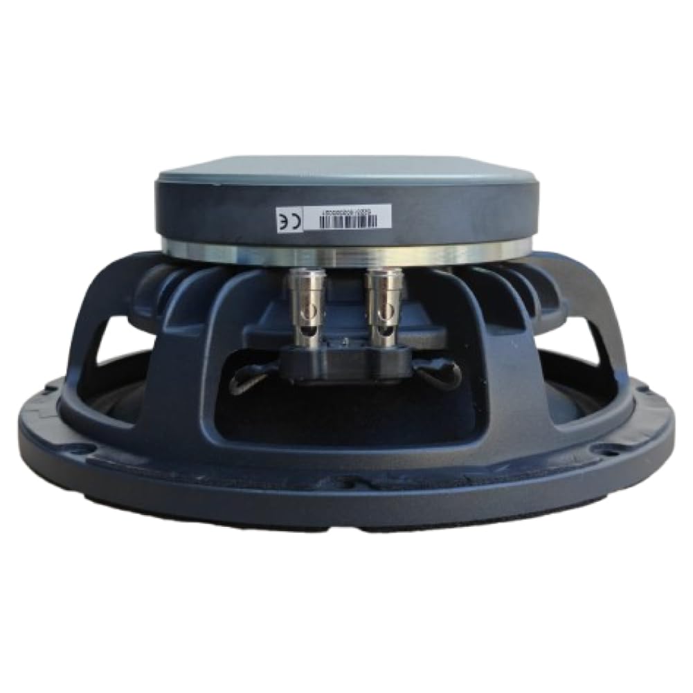 KIT Set pour LA Voce Italiana WAF102.50, 1 woofer de 25 cm 250 mm 10", 250 Watts RMS, 500 Watts Max, 8 ohms, idéal pour la Maison, Les fêtes et Les discothèques, 1 Piece