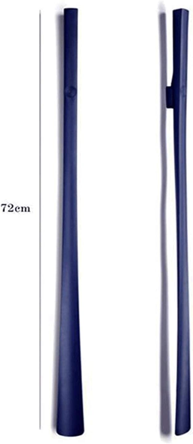 The Shoehorn Plastic Household Shoehorn Has an Extra-Long Magnetic Long Handle with Good Flexibility Men's Shoehorn Female Shoehorn (Colour: Purple) (Creamy) image 2