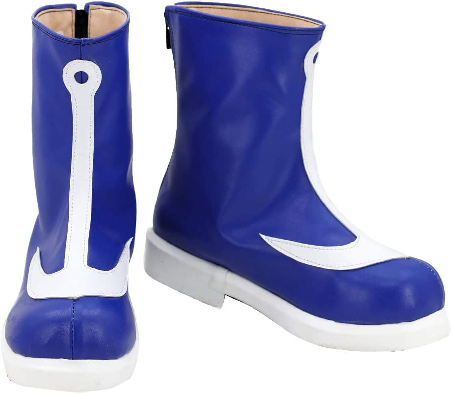 kumikumiCOS国木田花丸 高海千歌 黑泽钻石 靴子 鞋子 Lovelive!Sunshine 角色扮演 靴子 2期OP主题曲 未来的我们知道的 角色扮演 靴子 鞋子 高跟鞋 鞋 鞋 定制尺寸 长靴 长款 cos 服装 cosplay 万圣节 蓝色 (26)