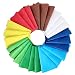 Supla 240 Sheets 8 Christmas Multicolor Tissue Paper Bulk Wrapping Tissue Paper 20 x 20 for Art Craft Floral DIY Project Birthday Party Festival Gift Wrapping Decorative Tissue Paper Pom Pom