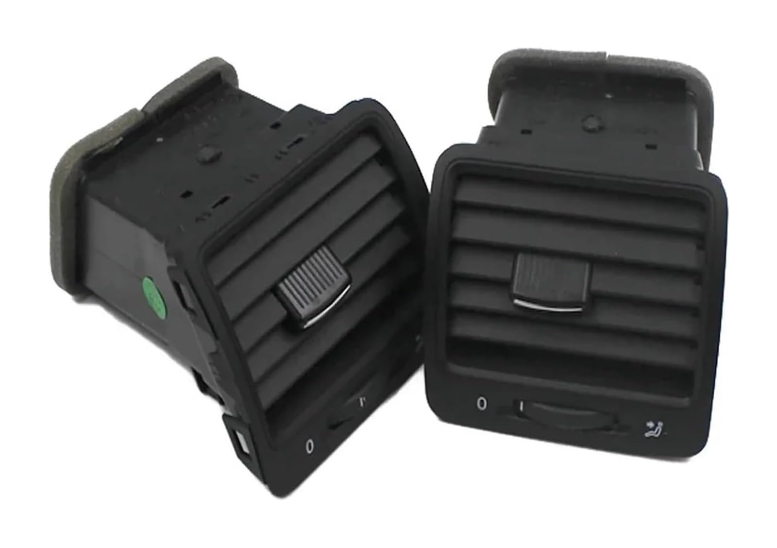 Auto Aria condizionata Ventilazione Per VW Per G&olf Per J&etta Per Rabbit 2004-2011 Cruscotto Nero Bocchetta Di Ventilazione Interna AC 1 Pezzo 1K0819728J 1K0819703 Griglia Auto(Rear)