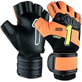  Rinat Fenix NRG Futsala Guante de Portero, Unisex Adulto, Naranja/Negro, 10