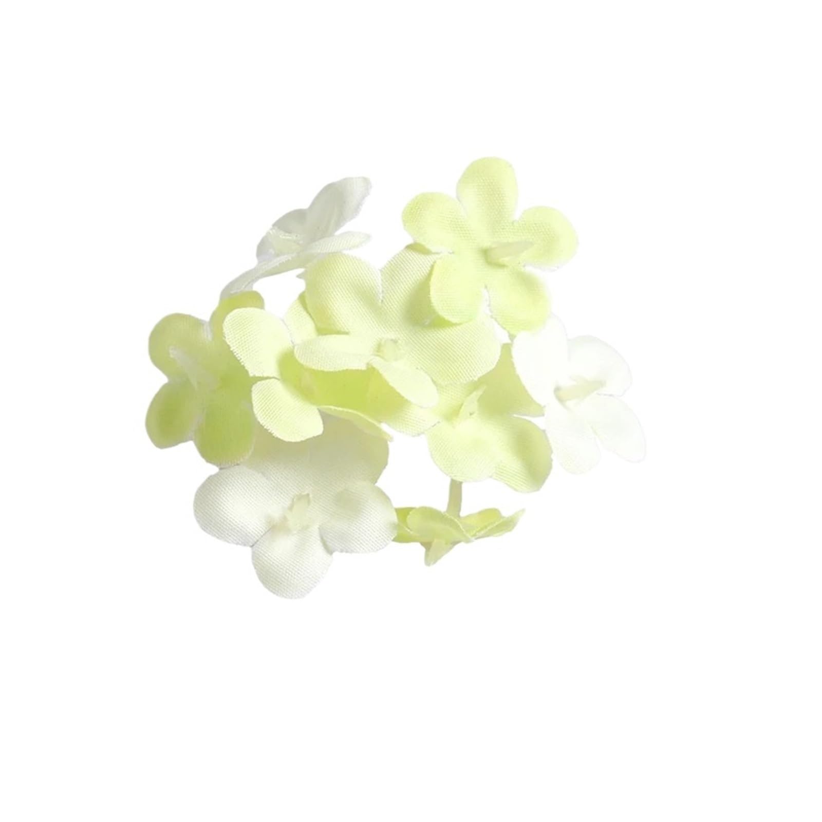 HamPaesk 10/20Pcs Artificial Flowers 4cm Fake Flower Heads For Home Wedding Decor Decoration DIY Wreath Gifts Accessories(Light Yellow,20Pcs)