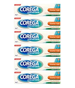 Corega Ultra Starker Halt Haftcreme 40ml 6er Pack