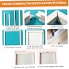 4Pcs Canvas Frames, 12 X 16 Wooden Canvas Frames Splice Rectangular