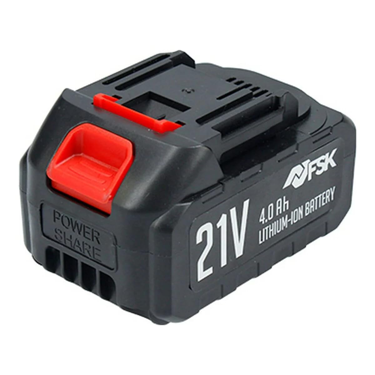 Ferrestock FSKBAT003 batería de Repuesto de 21V, 4Ah, de Alto Rendimiento, Compatible con FSKTAB002, FSKMTS001, FSKMTS002 y FSKTPE001
