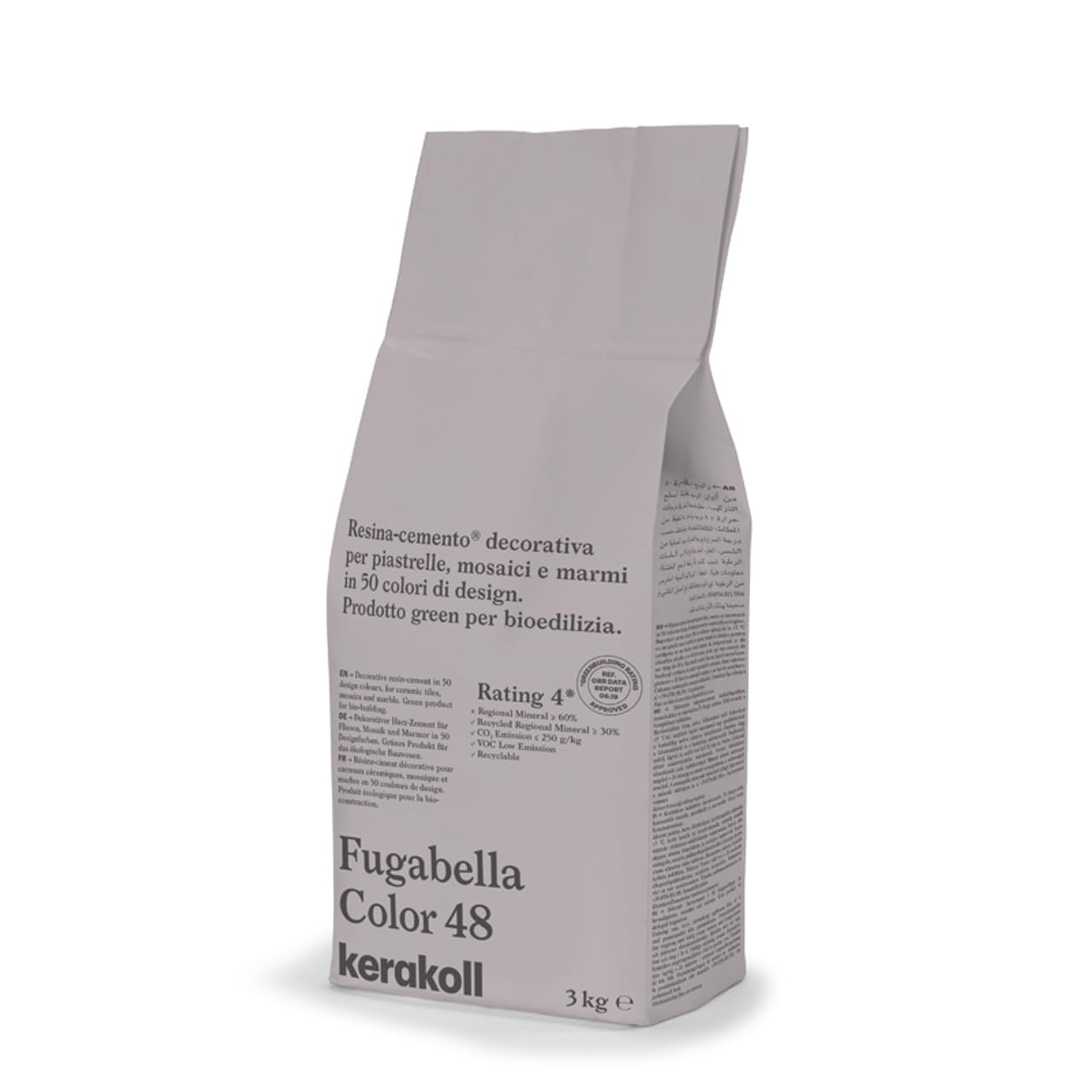 Kerakoll Fugabella Color Grout 3kg, 50 Colours (48, 3kg Bag)