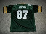 Jordy Nelson Jersey #87 Green Bay Custom Stitched Throwback Green Football Various Sizes New No Brand/Logos Size 2XL