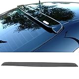 IKON MOTORSPORTS, Roof Spoiler Compatible with 1999-2005 BMW E46 3-Series M3 Coupe 2Dr 2Door, Unpainted ABS AC Style Rear Window Tail Spoiler Wing Lip Deflector